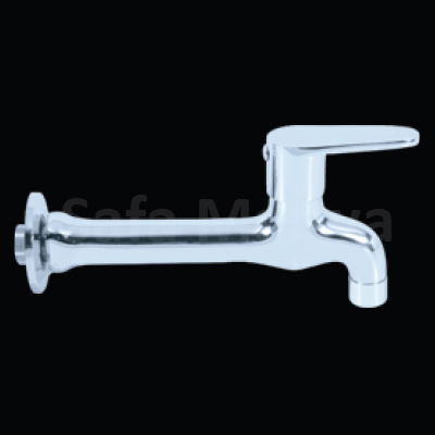 Sink bib cock lever